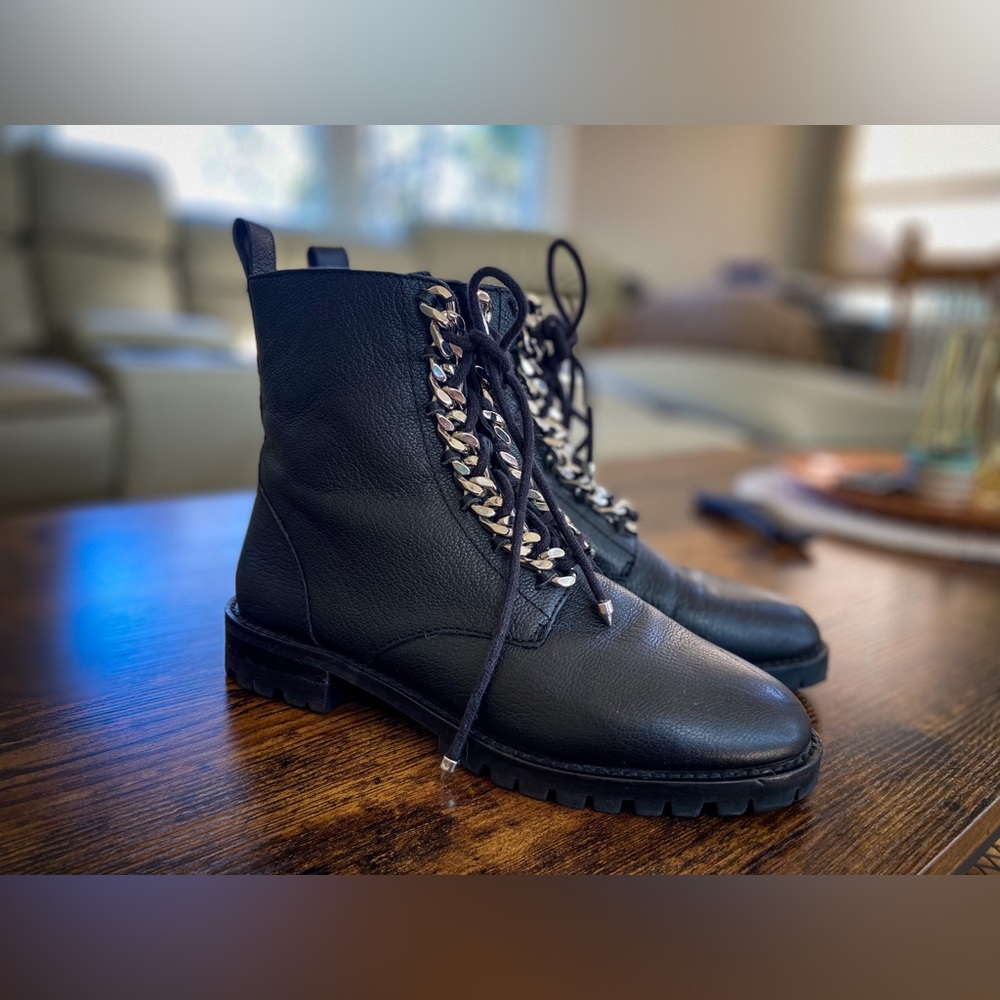 Rebecca Minkoff Janyi Chain Boots, size 7.5 - Picture 6 of 13
